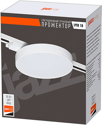 led светильник Jazzway PTR 1835-R240 на 1-фазный трек, белый - упаковка