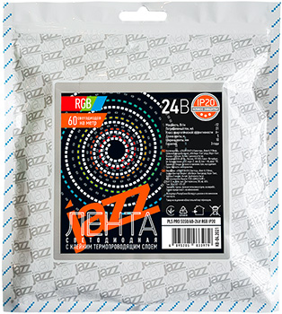 led лента Jazzway PLS PRO RGB 5050/60-24V IP20 - упаковка