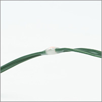 led гирлянда Uniel ULD-S1000-100/DGA Warm White IP20 Dew Band - темно-зеленый провод