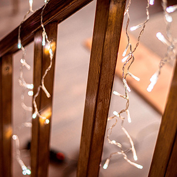 led гирлянда Uniel ULD-B12006-195/TTK White IP44 - нейтральный белый цвет свечения