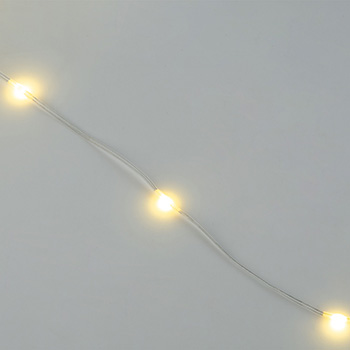 led гирлянда Uniel ULD-S1000-100/DTA Warm White IP20 Dew Band - теплый белый цвет свечения