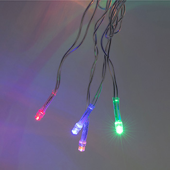 led гирлянда Uniel ULD-C3020-160/DTA Multi IP20 - включенная