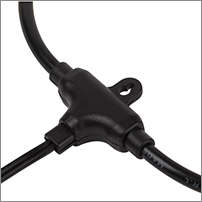 гирлянда "Белт-лайт" 4,5м "Эра" - патроны на подвесах