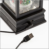 декоративный фонарь "Эра" ENGDS-10 - питание от батареек или через кабель USB