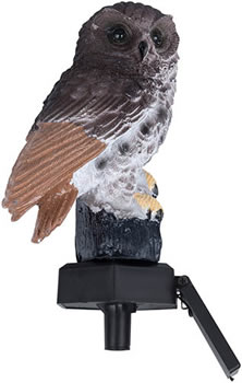 садовый led светильник Uniel USL-S-829/PM290 Brown Owl - внешний вид