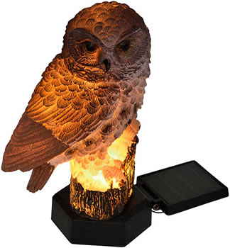 садовый led светильник Uniel USL-S-829/PM290 Brown Owl - внешний вид