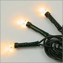 led гирлянда Uniel ULD-S2000-200/DGA Warm White IP20 - темно-зеленый провод