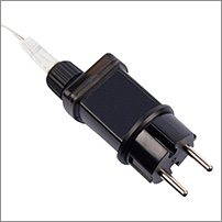 led гирлянда Uniel ULD-B2007-100/TTK Multi IP44 - подключение к сети 220 В