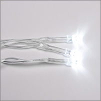 led гирлянда Uniel ULD-B2007-100/TTK White IP44 - провод прозрачный ПВХ