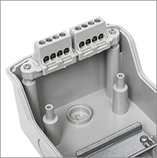 бокс пластиковый навесной EKF ux65-4-n Unix65 - особенности конструкции