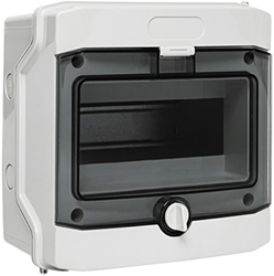 бокс пластиковый навесной EKF ux65-8-n Unix65 - внешний вид