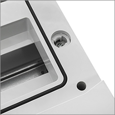 бокс пластиковый навесной EKF Unix65 - особенности конструкции