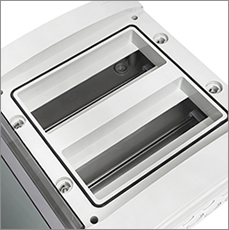 бокс пластиковый навесной EKF ux65-24-n Unix65 - особенности конструкции