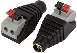 разъем питания DC гнездо 2,1 x 5,5 мм Rexant 14-0315-2 с быстрозажимной колодкой - внешний вид