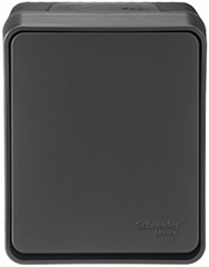 выключатель 1-клавишный Systeme Electric AtlasDesign Profi54 с самовозвратом - внешний вид