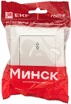 выключатель EKF ERV10-025-10 "Минск" - упаковка