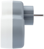 разветвитель 2-местный Rexant 11-1089 с з/к и шторками + 2 USB (2,4 А) - внешний вид