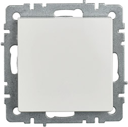 выключатель 1-клавишный самовозвратный IEK ВС10-1-4-БрБ Brite - внешний вид