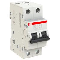 Автомат 2Р 10А C 6кА SH202 ABB 