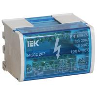 купить Шина нулевая на DIN-рейку в корпусе (2*7) в Самаре Шина нулевая на DIN-рейку в корпусе (2*7)