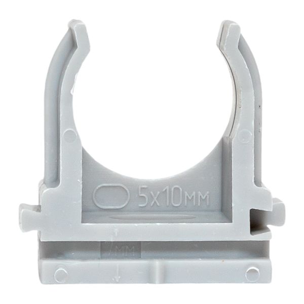 купить Держатель для трубы 20мм серый 100шт EKF  в Самаре Держатель для трубы 20мм серый 100шт EKF