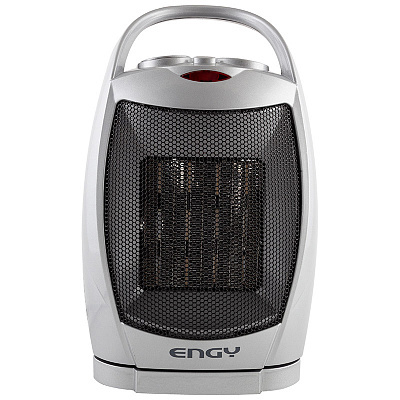 купить Тепловентилятор напольный 1500Вт керамический серебро Engy поворотный в Самаре Тепловентилятор напольный 1500Вт керамический серебро Engy поворотный
