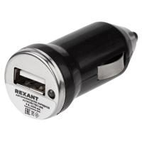 купить Автозарядка в прикуриватель USB 5В 1000mA черный в Самаре Автозарядка в прикуриватель USB 5В 1000mA черный
