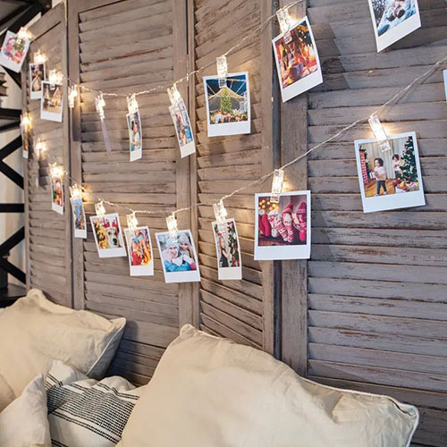 Гирлянда нить 5м теплый белый 30свд IP20 прозрачный провод 