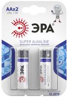 купить Батарейка AA(пальчик) алкалиновая BL2 ЭРА в Самаре Батарейка AA(пальчик) алкалиновая BL2 ЭРА