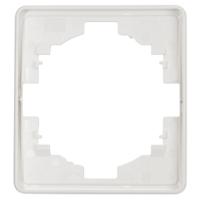 купить MIELE ROUND Рамка 1-постовая белая KRANZ в Самаре MIELE ROUND Рамка 1-постовая белая KRANZ