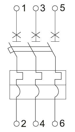 Автомат 3Р 40А 15кА ВА44-33 IEK