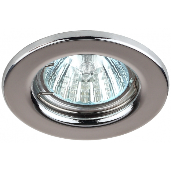 купить Светильник точечный GU5.3 круг белый встраиваемый поворотный  в Самаре Светильник точечный GU5.3 круг белый встраиваемый поворотный