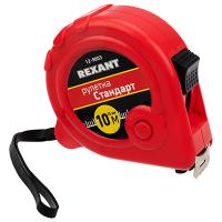 Рулетка 10м*25мм сталь Rexant 