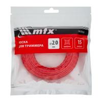 купить Леска для триммеров 2,0мм*15м витой квадрат MTX в Самаре Леска для триммеров 2,0мм*15м витой квадрат MTX