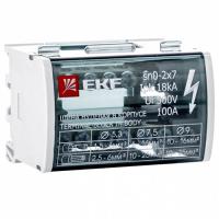 купить Шина нулевая на DIN-рейку в корпусе (2*7) в Самаре Шина нулевая на DIN-рейку в корпусе (2*7)