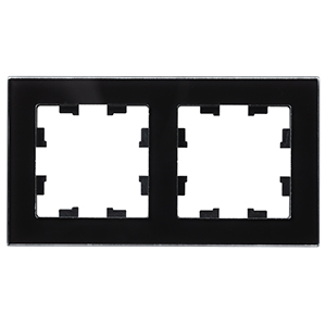 купить Атлас черный рамка 2-ая универсально стекло в Самаре Атлас черный рамка 2-ая универсально стекло