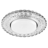 купить Светильник точечный GX53 круг хром/прозрачный встраиваемый подсветка  в Самаре Светильник точечный GX53 круг хром/прозрачный встраиваемый подсветка