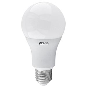 купить Лампа светодиодная 220В Е27 25Вт 5000К 2100лм стандарт A65 матовая Jazzway  в Самаре Лампа светодиодная 220В Е27 25Вт 5000К 2100лм стандарт A65 матовая Jazzway