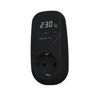 купить Реле напряжения 1ф 16А в розетку PR Welrok black в Самаре Реле напряжения 1ф 16А в розетку PR Welrok black