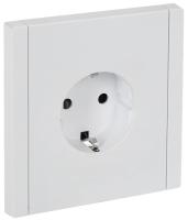 купить Фортепиано белый механизм розетки скрытая 1-мест заземление шторки IP20  в Самаре Фортепиано белый механизм розетки скрытая 1-мест заземление шторки IP20