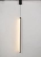 купить Светильник подвес свд 17Вт 3000К 855лм черный линейный вертикальный  в Самаре Светильник подвес свд 17Вт 3000К 855лм черный линейный вертикальный