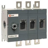 Рубильник 3Р 160А без ручки TwinBlock EKF