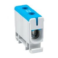 Клемма вводная DIN-рейка 50мм2 160А синий EKF 