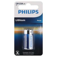 купить Батарейка CR123(CR123A) литиевая BL1 Philips  в Самаре Батарейка CR123(CR123A) литиевая BL1 Philips