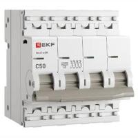 купить Автомат 4Р 50А C 4,5кА ВА47-63N EKF PROxima  в Самаре Автомат 4Р 50А C 4,5кА ВА47-63N EKF PROxima