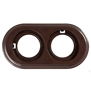 купить Бирони коричневый рамка 2-ая вертикально пластик в Самаре Бирони коричневый рамка 2-ая вертикально пластик