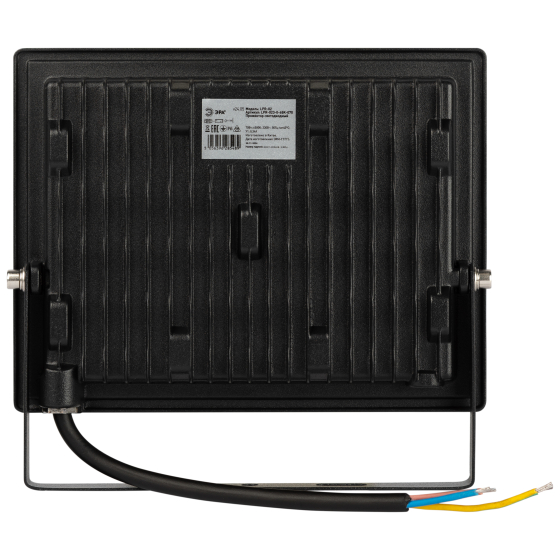 Прожектор свд 70Вт 6500К 5600лм черный IP65 120° Стандарт ЭРА 