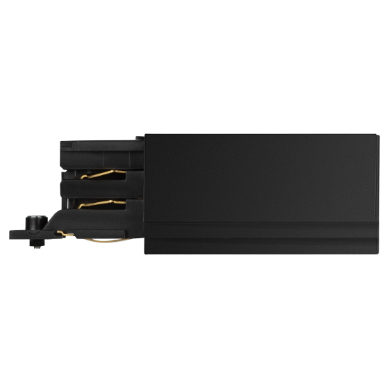 Ввод питания ЭРА STR-30-B-CN-PL типа PL для трехфазного шинопровода левый черный