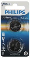 купить Батарейка дисковая CR2032 BL2 Philips в Самаре Батарейка дисковая CR2032 BL2 Philips