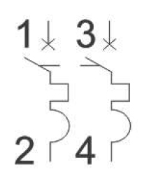 купить Автомат 2Р 20А C 6кА ВА-103 DEKraft  в Самаре Автомат 2Р 20А C 6кА ВА-103 DEKraft